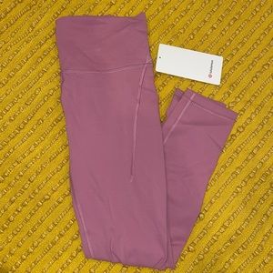 NWT lululemon wunder train HR tights with pockets
